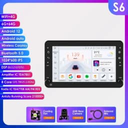 Android Car Radio for Alfa Romeo 159 Brera Spider Sportwagon Car Multimedia 1Din Wireless Carplay autoradio 7862 Intelligent GPS