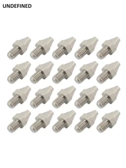 Silver MX Foot Pegs Spike Motorcycle Cleats Pin Rivet Replacement Offroad Style For Harley Floorboards Shifter Brake Pedal Pegs
