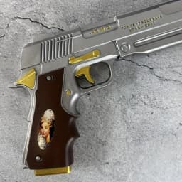 15inch PU Dante Pistol Devil May Cry 4 Ebony Ivory Anime Cosplay Prop DMC Gun Real Japanese Katana Original Pistol Gun Toy Gift
