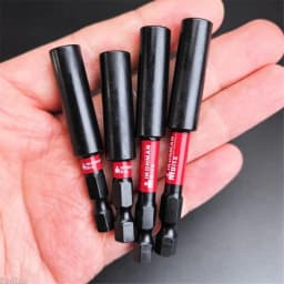 Impact Magnetic Extension Rod 60/75/100/150mm Power Drill Bits Holder 1/4" Hexagon Rust Resistant Screwdriver Hardware Tools Kit