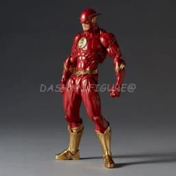 Revoltech The Flash Action Figure Barry Allen Figurine Movable PVC Collection Kaiyodo Amazing Yamaguchi Flashpoint Model Toys