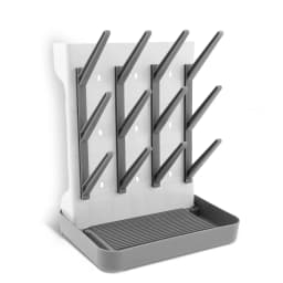 Baby Bottle Drying Rack Space Saving Countertop Holder Detachable Tray Baby Bottles Holder Organizer and Drying