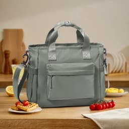 Large Capacity Insulated Lunch Bag - Waterproof And Portable For School And Office Keep Your Food Fresh And Delicious,Picnic Bag