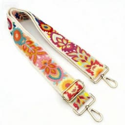 Vintage Style DIY Embroidery Shoulder Strap Multi-purpose Fashion Handbag Accessory Adjustable Comfortable Purse Strap