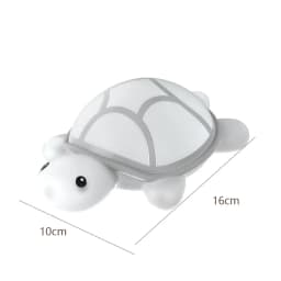 Turtle Night Light For Nursery Silicone Usb Rechargeable Nightlight Bedside Decor Touch Control Kids Bedroom Lamp Birthday Gift