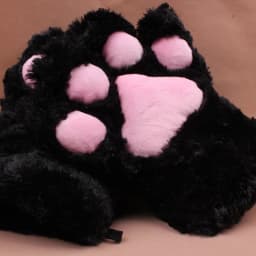 1 Pcs Cute Plush Cat Claw Gloves Japanese Kawaii Anime Cosplay Show Accessories Women Winter Warm Girls Gifts Bear Paw Mittens