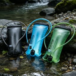 2L Hydration Bladder BPA-Free Leak Proof Durable Water Reservoir for Cycling,Hiking,Running,Climbing,Biking TPU Material