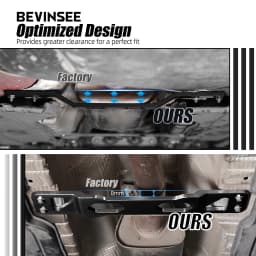 Centre&Rear Tunnel Brace for VW for Golf MK7 MK8,for Audi A3,for SEAT Leon 5F,for Skoda Octavia 5E,Replace 5Q0804421B, 5Q0802128