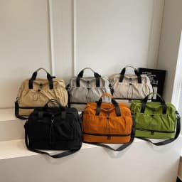 Large Travel Bag - Spacious, Lightweight & Durable. with Adjustable Strap & Pockets. Perfect for Travel & Commute Сумка Женская