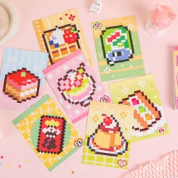 42 Pcs Adorable Cartoon Mini Bean Die Cut Stickers Book Handmade Decorative Scrapbooking Supplies Japanese Stationery Stickers