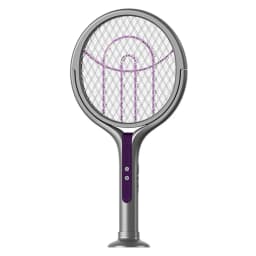 Electric Fly Swatter Rechargeable Mosquito Killer Lamp Bug Zapper Racket Anti Mosquito Swatter Fly Trap Lamp for Indoor Outdoor