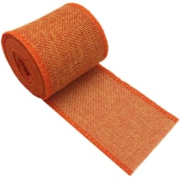3M/Roll Burlap Wired Ribbon Roll Natural Jute Wrapping Burlap Ribbon For Christmas Crafts DIY Wedding Party Bows Trim Decoration