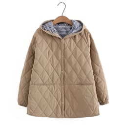 Oversized 7XL Cotton Jacket For Women's Autumn Winter Loose Casual Hooded Coat Female Thicken Cotton-padded Parkas Overcoat