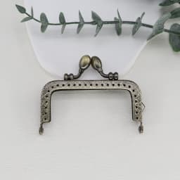 5pcs Flower Bud Head Square Purse Frame Antique Bronze Bag Kiss Clasp Metal DIY Bag Accessories 8.5 10.5 12.5 15 18cm