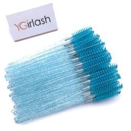 50/10 PCS/Pack Disposable Eyelash Swab Mini Individual Lash Applicators Mascara Brush Eyelashes Extension For Maquillaje Makeup