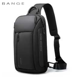 BANGE Chest Bag Six Trend Colors Chest Oxford Trendy Waterproof Fashion Items, Large Capacity Memory for Both Men and Women