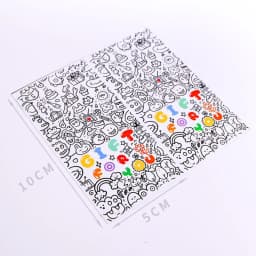 10-50pcs/pack Rectangular "Gift For You" Stickers Thank You Stickers For Small Business Gift Packaging Decor Sealing Labels