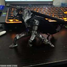 3D Printed Berserk Figure - Guts' Armor with Multi-Joint Movement for Desk Decoration, Cool Gift for Boys