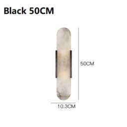Nordic Modern High-End Marble Bedroom Bedside Lamps Living Room Wall Lighting Elegant Room Decor Marble Interior Wall Led Lights