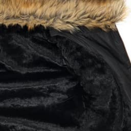 Women's Black Down Jackets Winter Warm Thicken Fur Hooded Parkas Waterproof Diamond Padded Cotton Jackets Fashion Down Coats