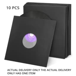10Pcs Record Bag Vinyl Record Protective Sleeve Kraft Paper Standard Storage Outer Protector