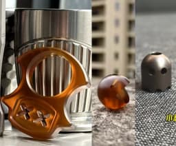 EDC Ultem PEI Titanium Beads A Kinife Pendant Paracord Outdoor Decorations Necklace Bracelet Camping Gear EDC Tools