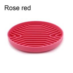 Pet Placemat Cat Slow Feeding Mat Dog Lick Mats Silicone Pet Eating Slowly Food Bowl Puppy Bath Distracted Licking Plate Cutlery