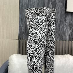 Brand Pole Dancing 20cm Thin Heels Stiletto Over The Knee Long Boots Platform Women PUNK Pumps 22cm Ladies Leopard Print Shoes