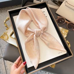 Luxury Horse Silk Shawl Square Scarf For Women Print Hijab Summer Wraps Neckerchief Female 70*70cm Handkerchief Bandana Girl