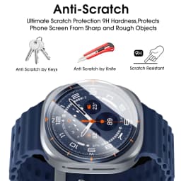 For Samsung Galaxy Watch Ultra 2 47mm 2026 Tempered Glass Screen Protectors HD Hardness Watch Films for Samsung Watch Ultra 2025