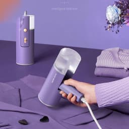 2026 New Handheld Steam Iron Foldable Garment Steamer Hanging Ironing Home Travel Clothes Ironing Machine with Hair Ball Brush