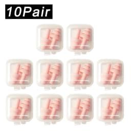 Soft Silicone Earplugs Waterproof Swimming Ear Plugs Reusable Noise Reduction Sleeping Ear Plugs Hearing Protector With Box