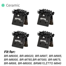 ZTTO MTB Bicycle Cooling Disc Brake Pad Heat Dissipation Ice Tech Resin Bike Hydraulic Oil Caliper Pads SLX Deore XT XTR M8000