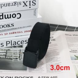 100cm 110cm 120cm 130cm 140cm Pluse Size Fabric Belts Non Metal Plastic Buckle Military Training Adjustable Belt