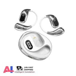 Ai Translator Headphones 144 Languages Wireless Real Time Translation Bluetooth Headset Waterproof Earbud For Business Travel