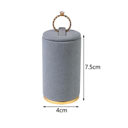 Cylindrical Jewelry Display Props Necklace Pendant Display Stand Rings Earring Storage Rack Store Counter Jewelry Organizer