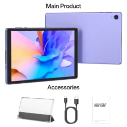 2026 New 10.0-inch Android 14 Tablet (Protective Case Included) ,4GB RAM (2GB + 2GB Expandable), 32GB ROM, Wi-Fi 6, 6000mAh
