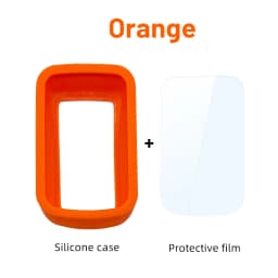 Silicone Protective Cover for IGPSPORT BSC100S iGS100S Black Case of GPS Bike Bicycle Computer Protection with Screen Film