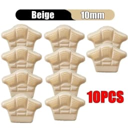 2Pcs Soft Heel Insoles Pads Pain Relief Cushions Size-Adjustable Anti-Wear Inserts for Sneakers Loafers and High Heels