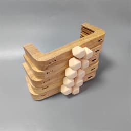 20 Cm Candy Solid Wood High Quality Candy Wooden Purse Frame Obag Handbag Accessories Diy Purse Hanger Guangzhou Purse Frames