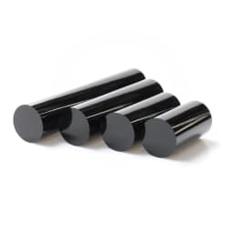 Black Solid Cylinder Acrylic Perspex Display Block Stand Ring Earring Necklace Holder Organizer Jewelry Counter Add Height Riser