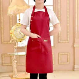 Custom Company Shop LOGO Kitchen Aprons For Woman Men Chef Work Grill Restaurant Bar Shop Cafes Beauty Nails Studios Uniform