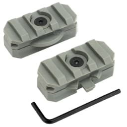 Tactical Picatinny Mount Adapter for ARC Rail Equipped ACH / Fast / MICH Combat Helmet Adjustable 360 Degrees ARC Guide Rotation