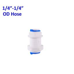 Reverse Osmosis Quick Connector 1/4"3/8"OD Hose Tee Y Coupling 4 Way Equal Convert Elbow Straight RO Water Aquarium Pipe Fitting