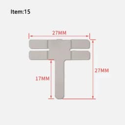 50pcs 18650 Lithium Battery Nickel Sheet Polygonal Battery Nickel Sheet For Spot Welding Machine Batteries Connection Sheets