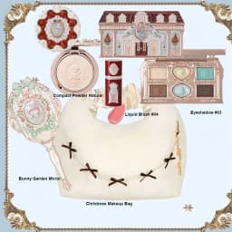 Flower Knows Makeup Set Box Full Swan Bear Garden Collection Embossed Blush Shine Lipstick Kit Foundation All in Maquiagem Kit