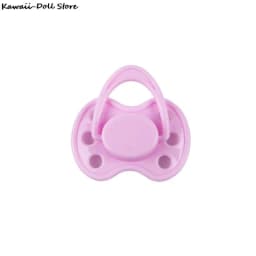 2pcs Lovely Doll Pacifier For New Reborn Baby Dolls Kids Toy Doll Play House Supplies Dummy Nipples Diaper Pants Wear