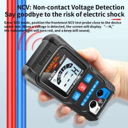 Profesional Digital Multimeter AC DC NCV Smart Multimeters Multimetro Ohm Voltage Meter Auto Range 600V Electrician Tester