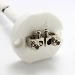 1 Set Universal K-Type Thermocouple Block Ceramic Kiln Probe 2372/1300 Degree F/C 11G High Temperature Controller Tools