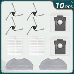 Fit For Dreame F20/F20 Plus/F21/F21 Plus/D20 Air Plus/F20 Eco/F20 Eco Plus/L30s Plus Main Brush Side Brush Filter Mop Dust Bag